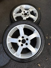 Vauxhall VX220 Front Alloy Wheels And Tyres