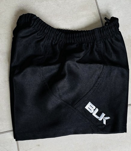 Blk rugby shorts - blk,