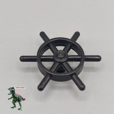 Playmobil Black Rudder Wheel