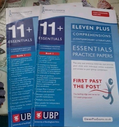 Eleven plus comprehensions - ,