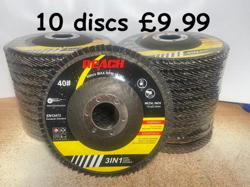 Flap discs 115mm - 115mm, grit