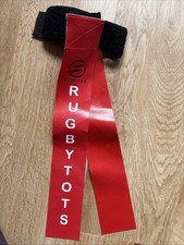 Rugby Tots Hook And Loop Tag Belt Red