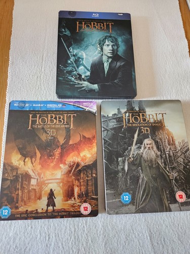 The hobbit trilogy - the, steelbooks