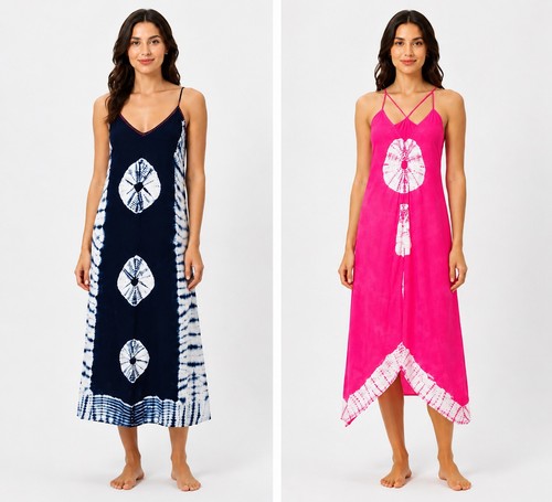Monsoon sundress pink navy - ex,