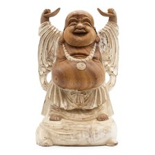 Large hand carved wooden - large,