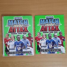 Match Attax Collector Binder 2010/2011 230+ Cards 50% Complete + Play Pitch
