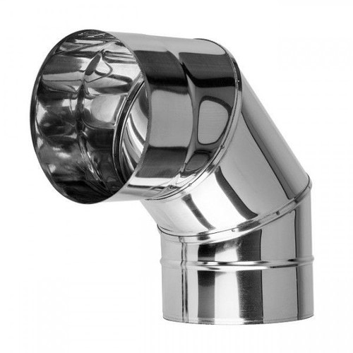 Metal chimney elbow - metal,