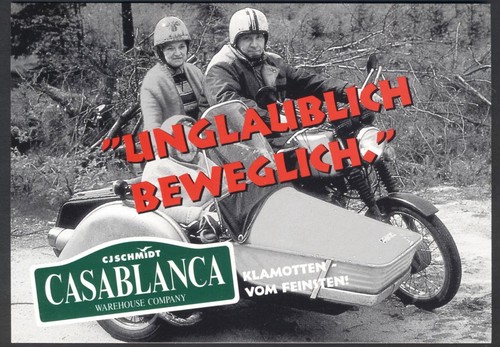 Promo postcard for germany - postcard, germany's
