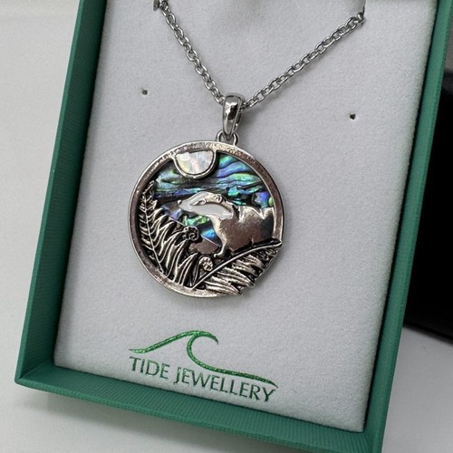 Moonlit badger paua - badger, &