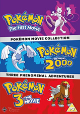 Pokemon Triple Movie Collection DVD Animation (2019) Ikue Ohtani Amazing Value