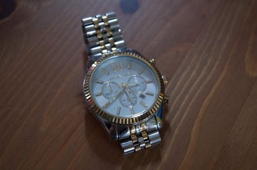 Michael kors mens two toned - kors,