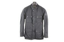 Belstaff Men's Roadways Jacket Black Size 36 Waxed Cotton