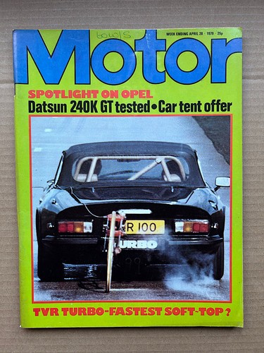 Tvr turbo motor magazine april - tvr,