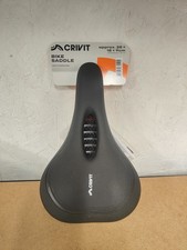 Crivit gel sprung bike saddle - crivit,