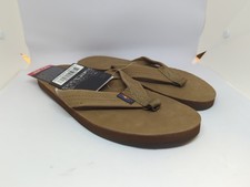 Rainbow Sandals 301ALTS Mens Dark Brown Sz Large 9.5-10.5 NWT