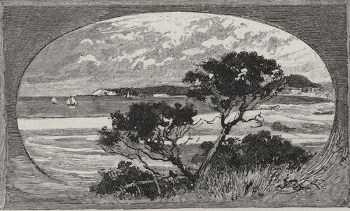 Distant view granite - view,