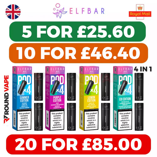 Elf bar pods prefilled - 1,