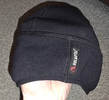 Lowe Alpine Polartec Beanie Hat Black Unisex One Size Insulated Fleece Skull Cap