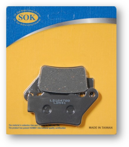 Rear brake pads fit - fit, aprilia