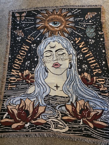 Celestial moon goddess woven - celestial,