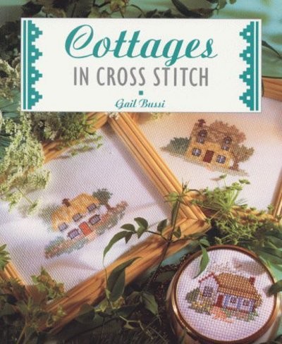 Cottages cross stitch - cross,