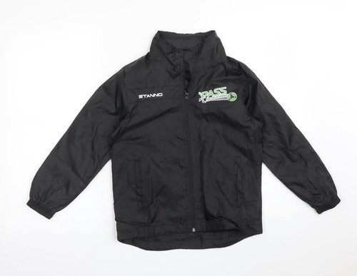 Stanno boys black overcoat - ,