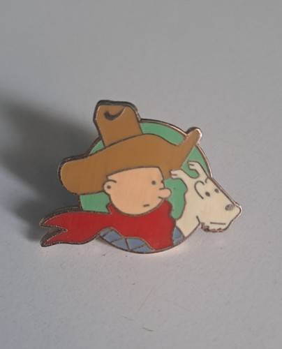 Vintage tintin cowboy hergé - vintage,