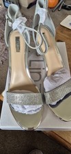Silver Sparkling Linzi Shoes