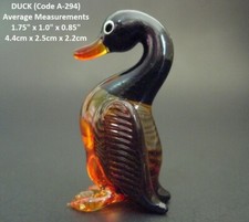 Handmade Glass DUCK Pond BIRD