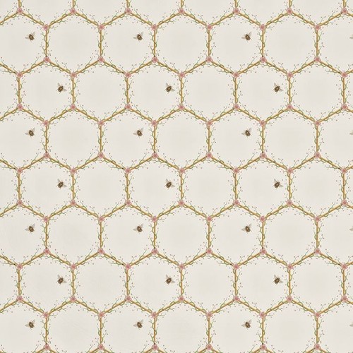 Honeycomb fabric angel - honeycomb,