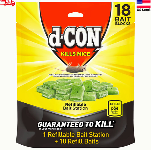 Refillable corner fit mouse - refillable,