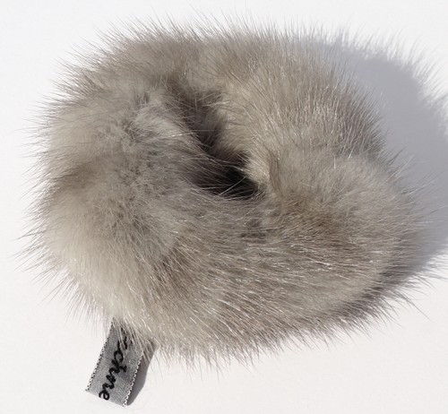 Mink hair tie fur bracelet - mink,