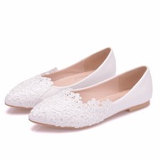 New Womens Wedding Pure White