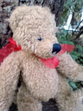 Vintage Hookes Teddy Bear Jointed Wobbly Head small little