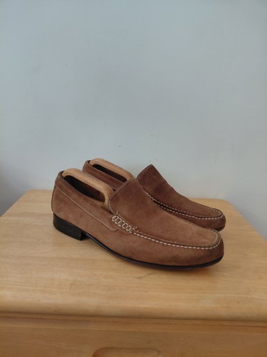 Loake loafers wide brown - 8,