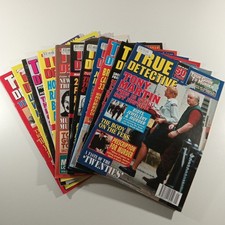 True Detective VINTAGE Magazine Bundle Lot x 11 Issues From 2002