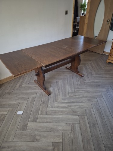 Brown wooden extendable - wooden,