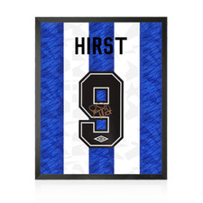 David Hirst Signed Sheffield