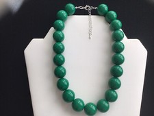 Chunky Forest Green Bead