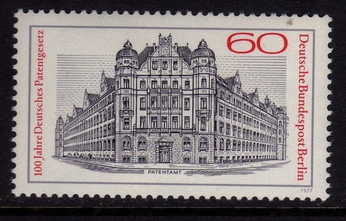 Germany berlin 1977 - berlin, patent