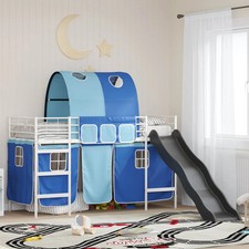 Kids'Loft Bed Frame White and