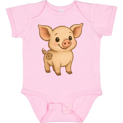 Inktastic piglet baby bodysuit - piglet,