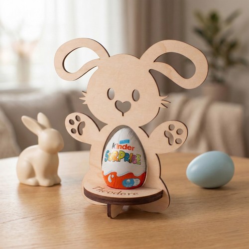 Personalised wooden easter - personalised,