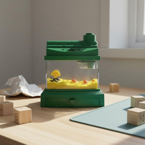 Children fishing aquarium - fishing,