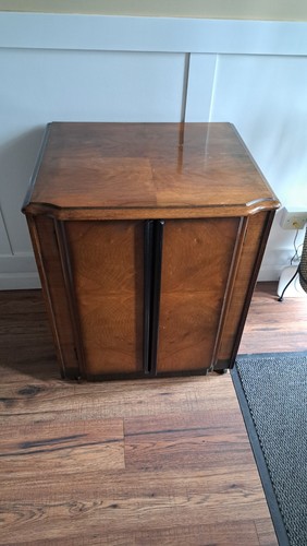Art deco 1920s burr walnut - art,