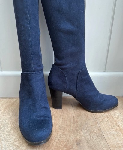 Boden dark blue - boden, suede
