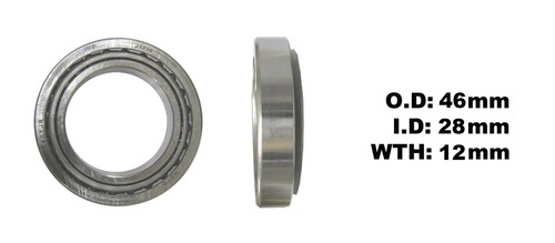 Steering taper bearing bottom - steering,