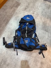Lowe Alpine Ridge TFX 65+15 Blue Hiking Rucksack Backpack Bag