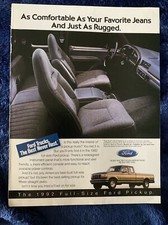 1992 Ford Pickup Truck Ad W/