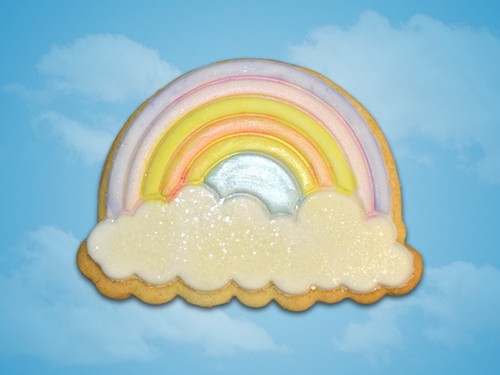 Rainbow 2pc combo cutter - rainbow, for